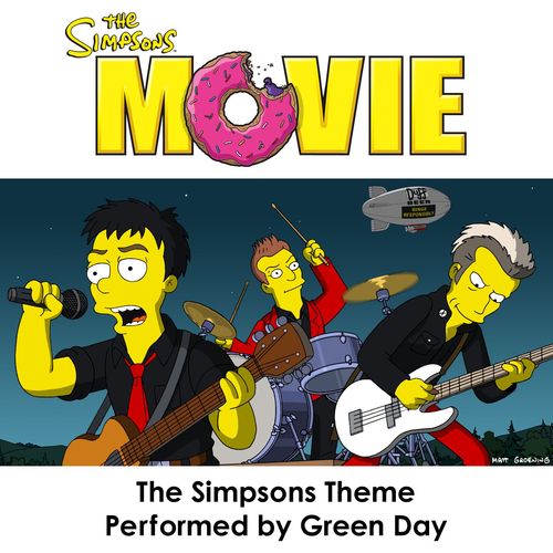 The Simpsons theme 吉他谱
